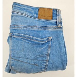 American Eagle High Rise Skinny Kick  Jeans Size 4 womens
